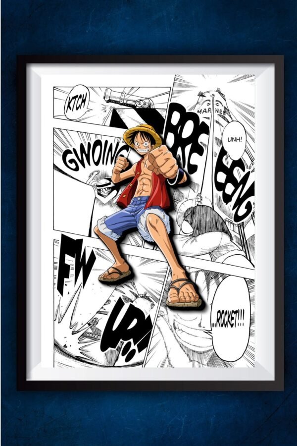 Luffy Manga Style