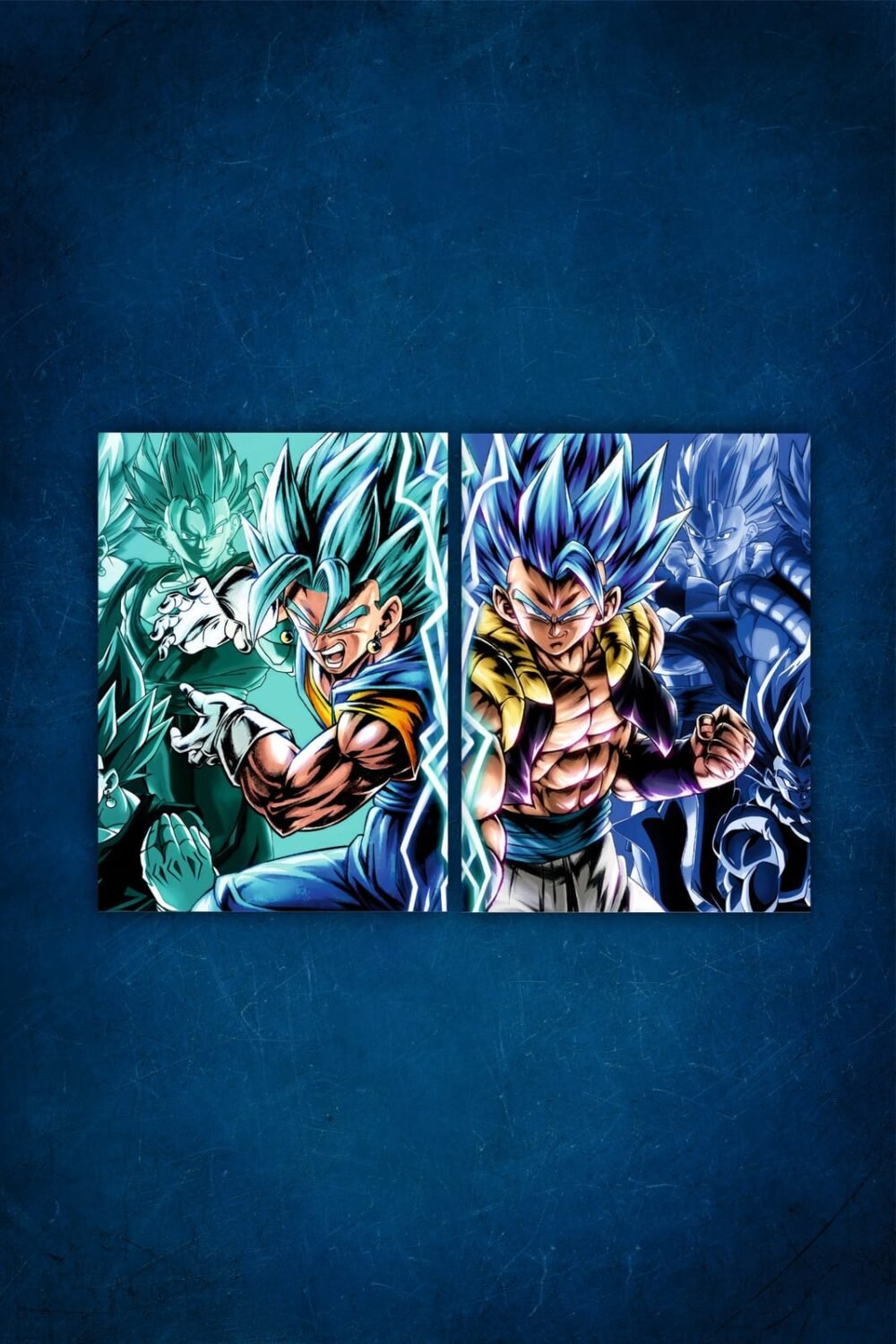 Vegito VS Gogeta — Split Poster