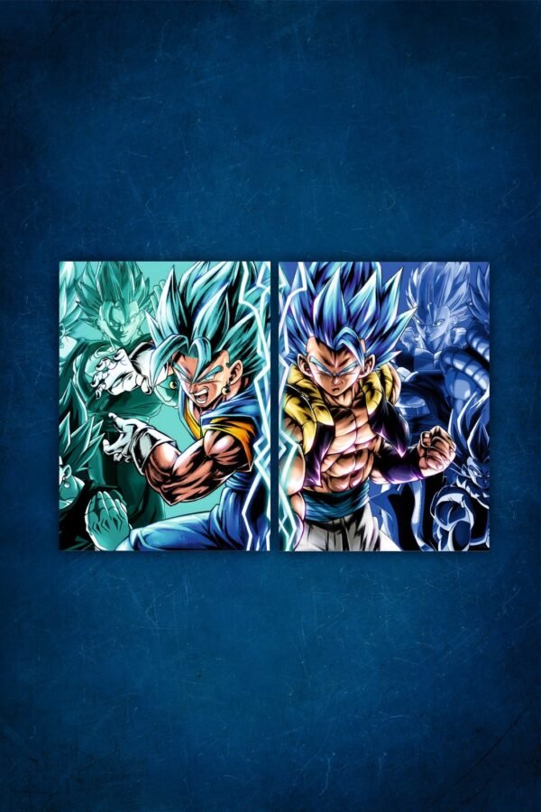 Vegito VS Gogeta — Split Poster