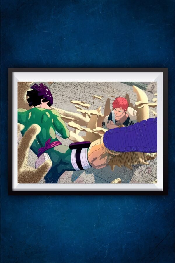Rock Lee VS Gaara