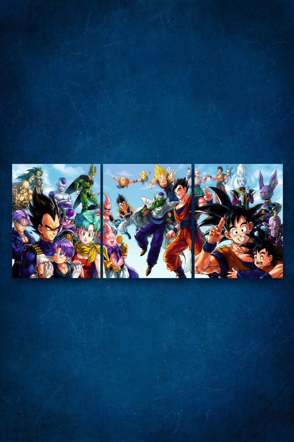 Dragon Ball Z All Characters — Split Poster