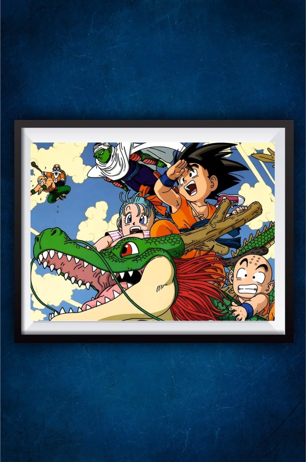 Goku on Shenron