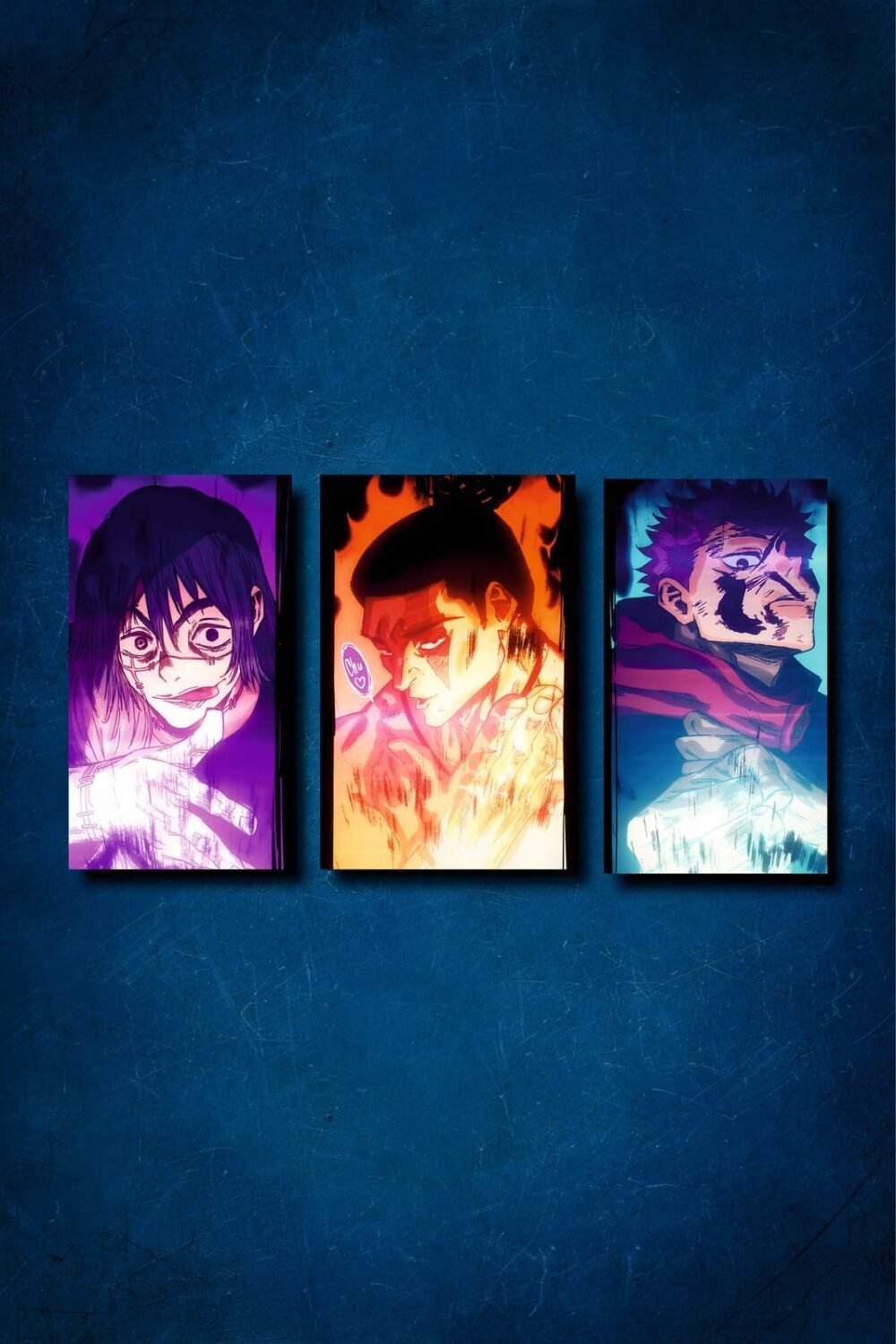 Yuji & Todo Vs Mahito — Split Poster