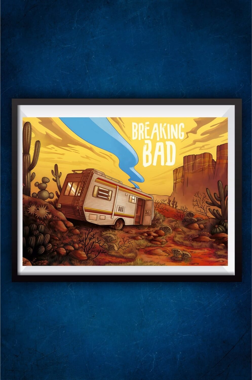 Breaking Bad Van Art