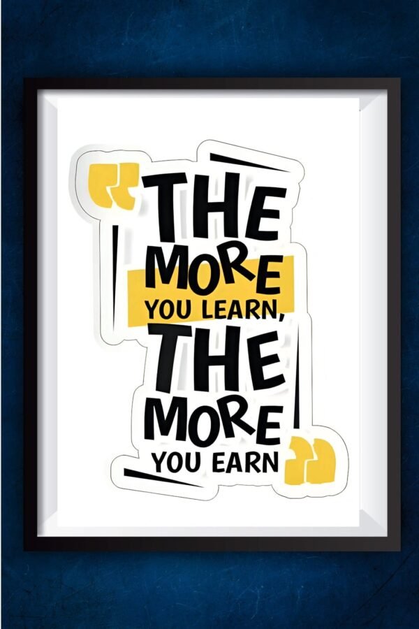 The More You Learn