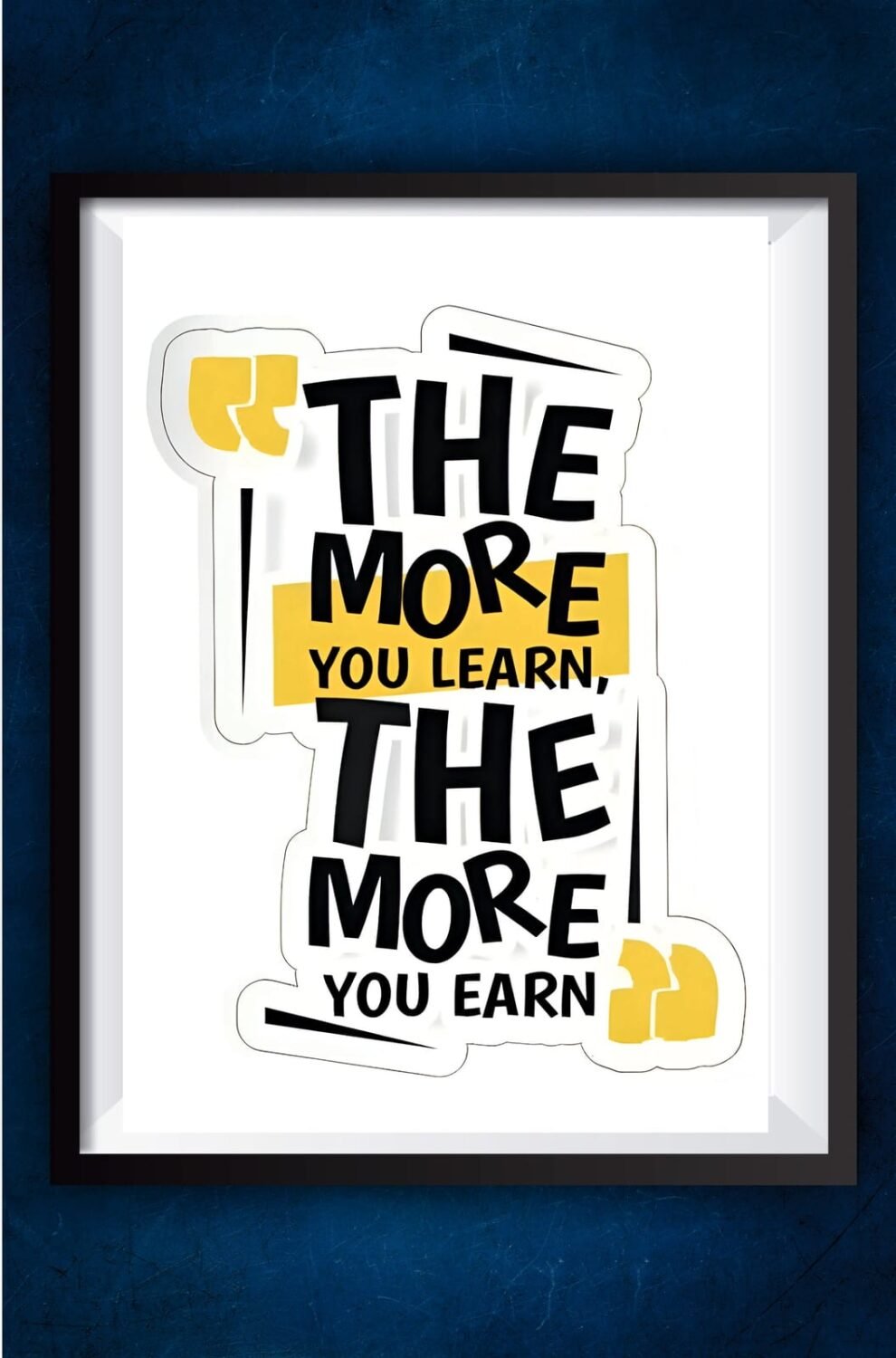 The More You Learn