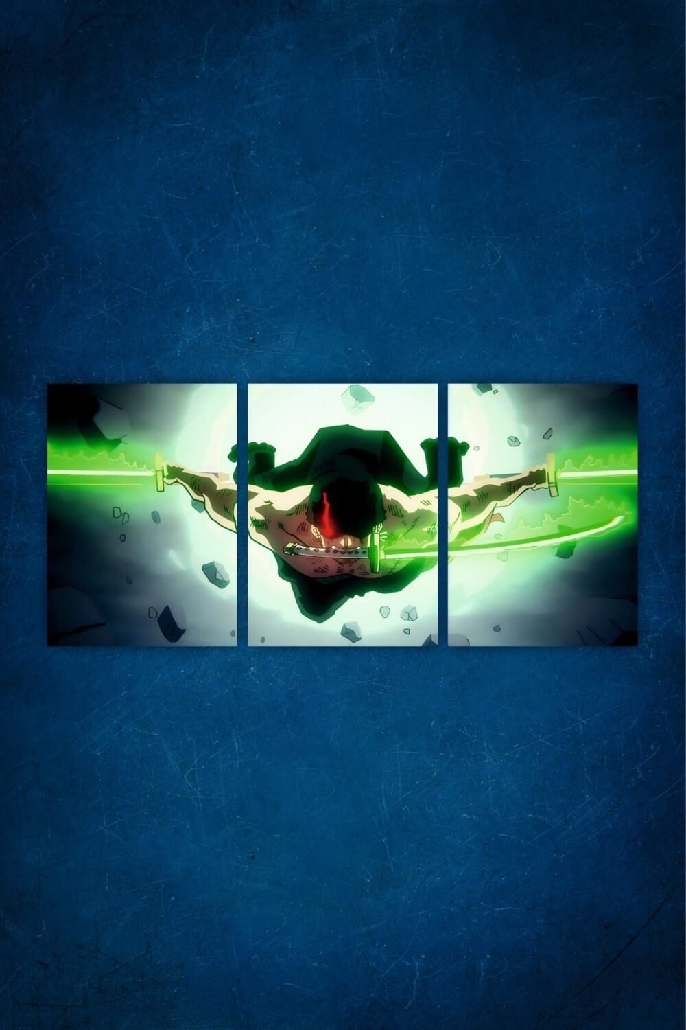 Zoro Three Sword Style — Split Poster (2)