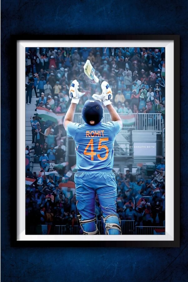 Rohit Sharma Celebrating