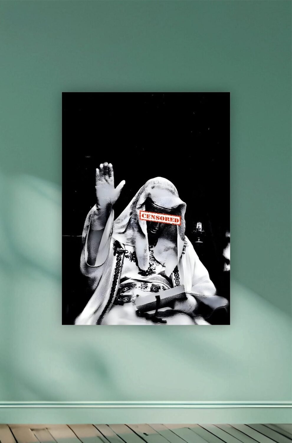 King Baldwin IV Censored Poster