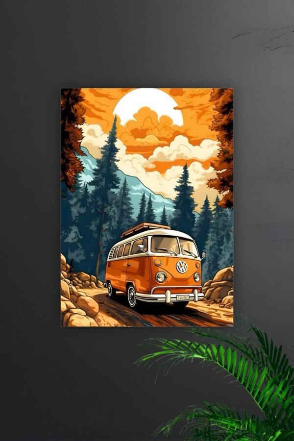 Volkswagen in Jungle Aesthetic