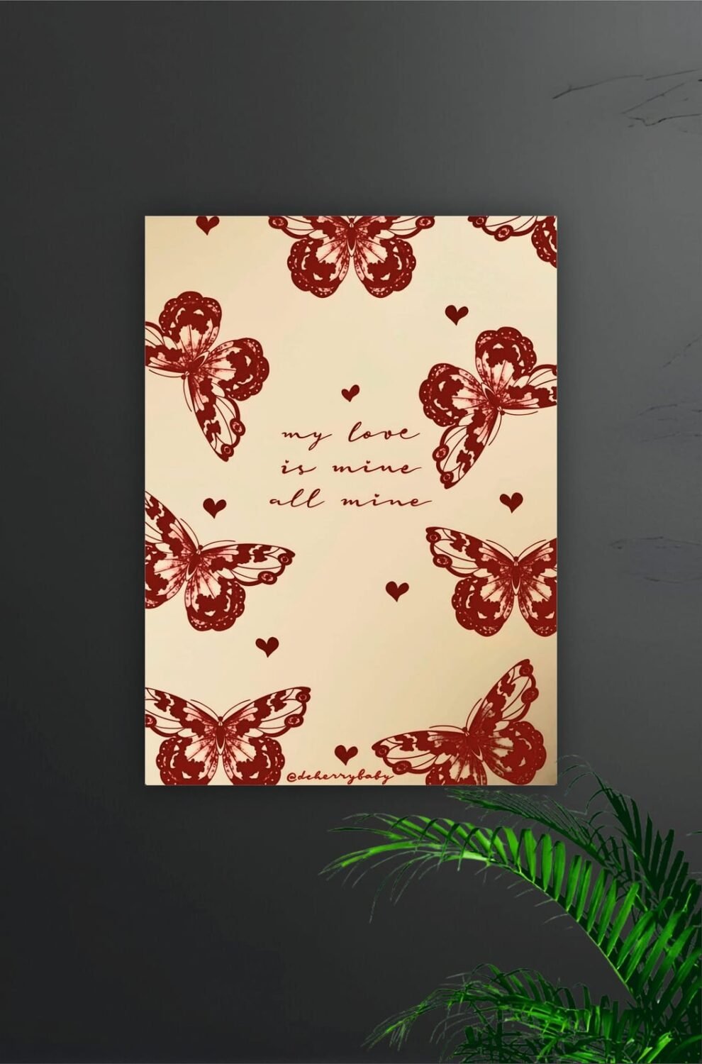 My Love is Mine Poster