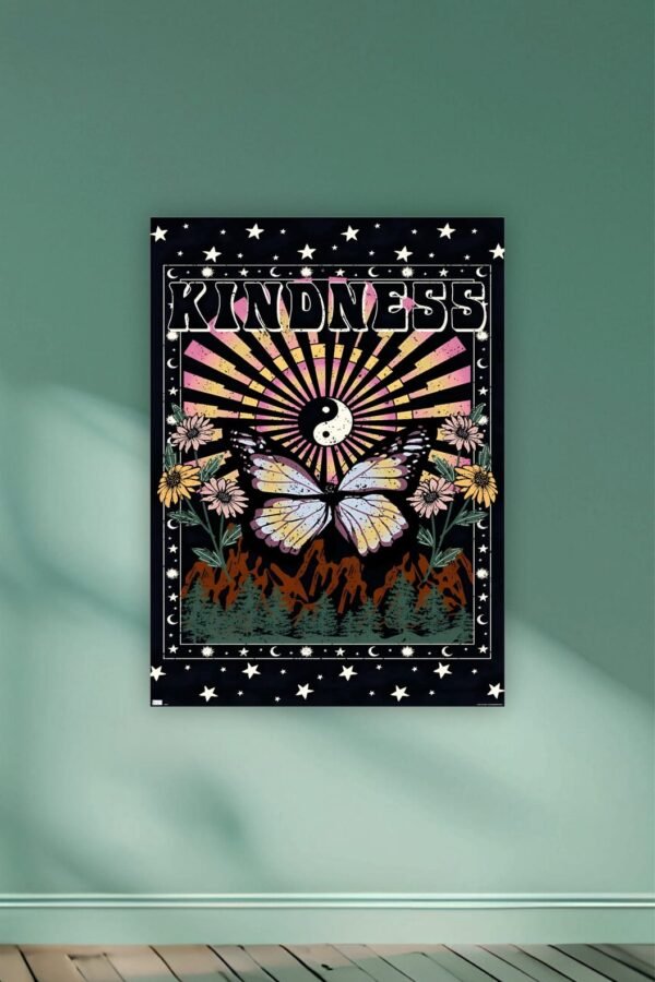 Kindness Butterfly Aesthetic Poster