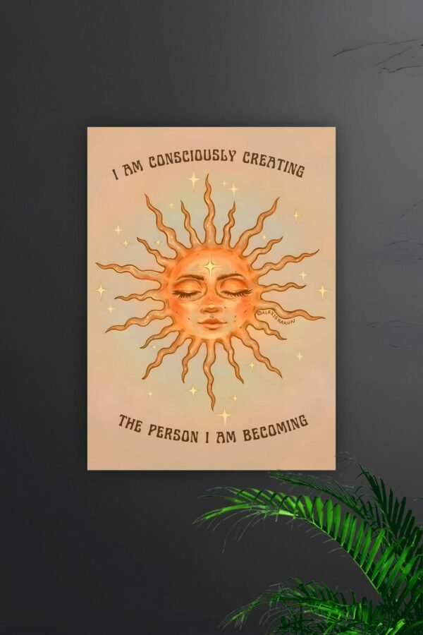 Personality Change Aesthetic Poster