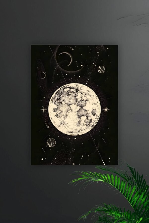 Moon Aesthetic Poster