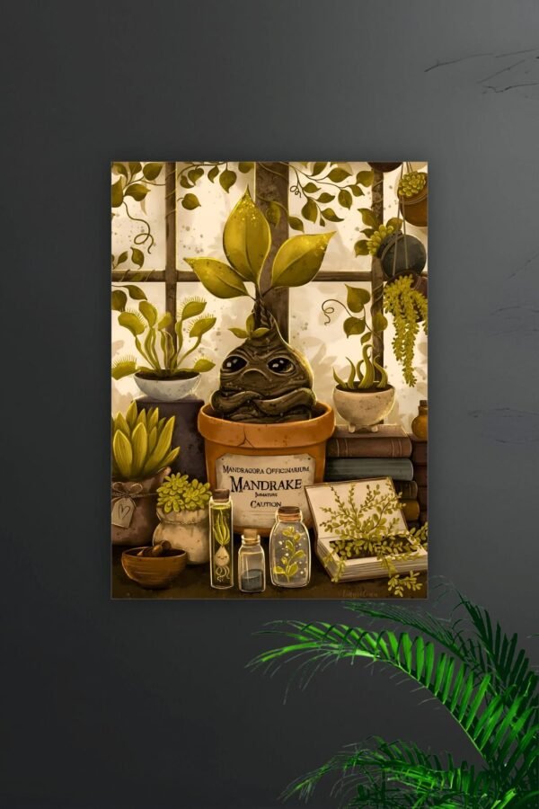 Harry Potter Plant Aesthetic Poster