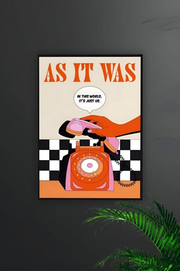As it Was Aesthetic Poster