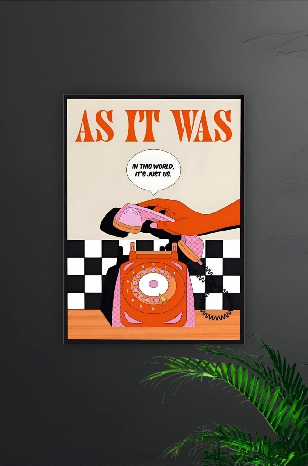 As it Was Aesthetic Poster