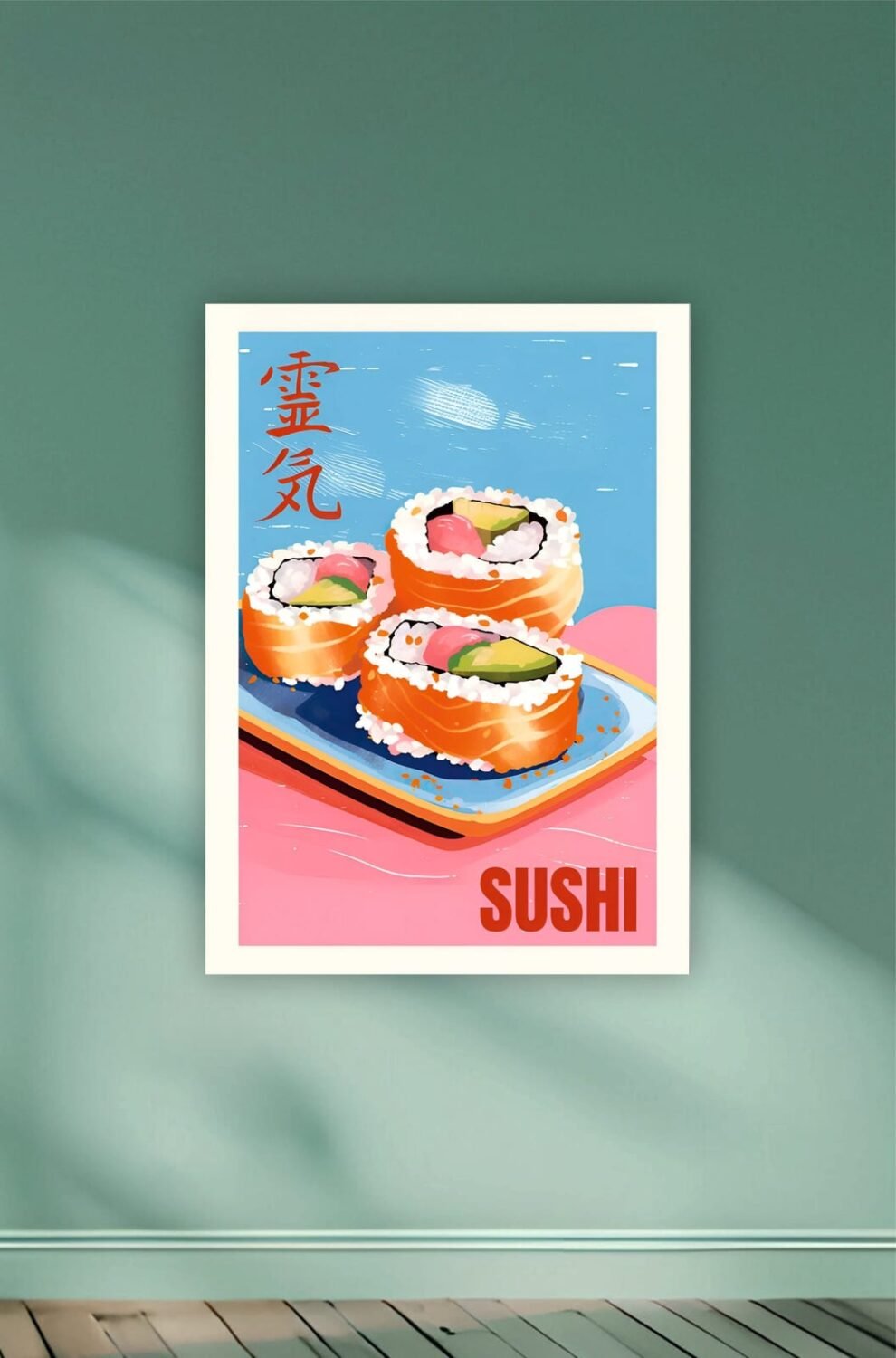 Sushi Aesthetic Poster