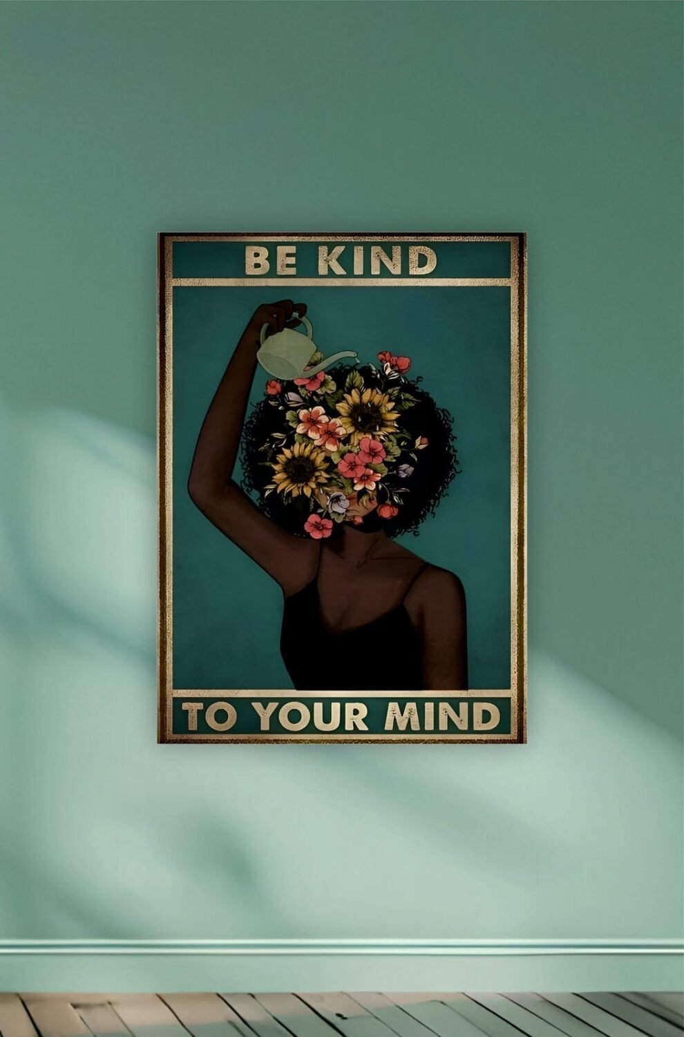 Be Kind To Your Mind Aesthetic Poster