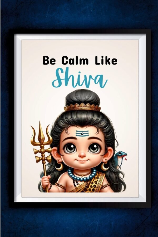 Calm Shiva Poster