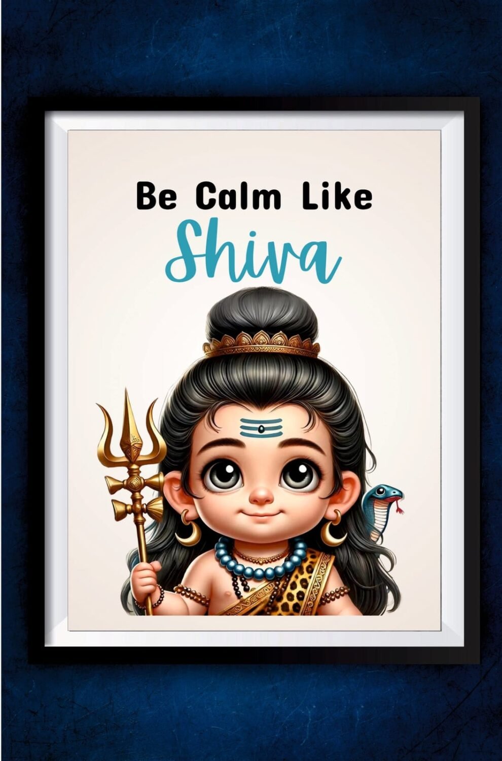 Calm Shiva Poster