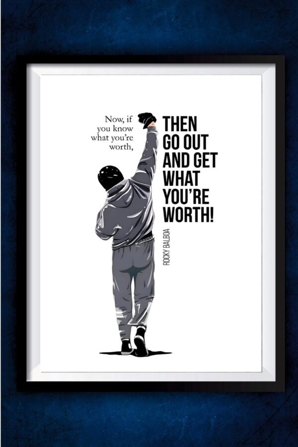 Rocky Motivation Poster