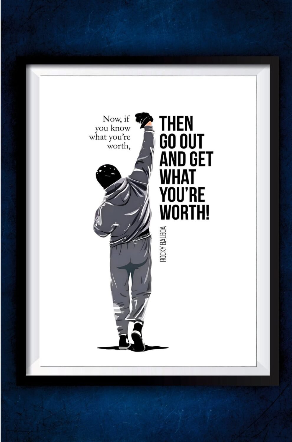 Rocky Motivation Poster
