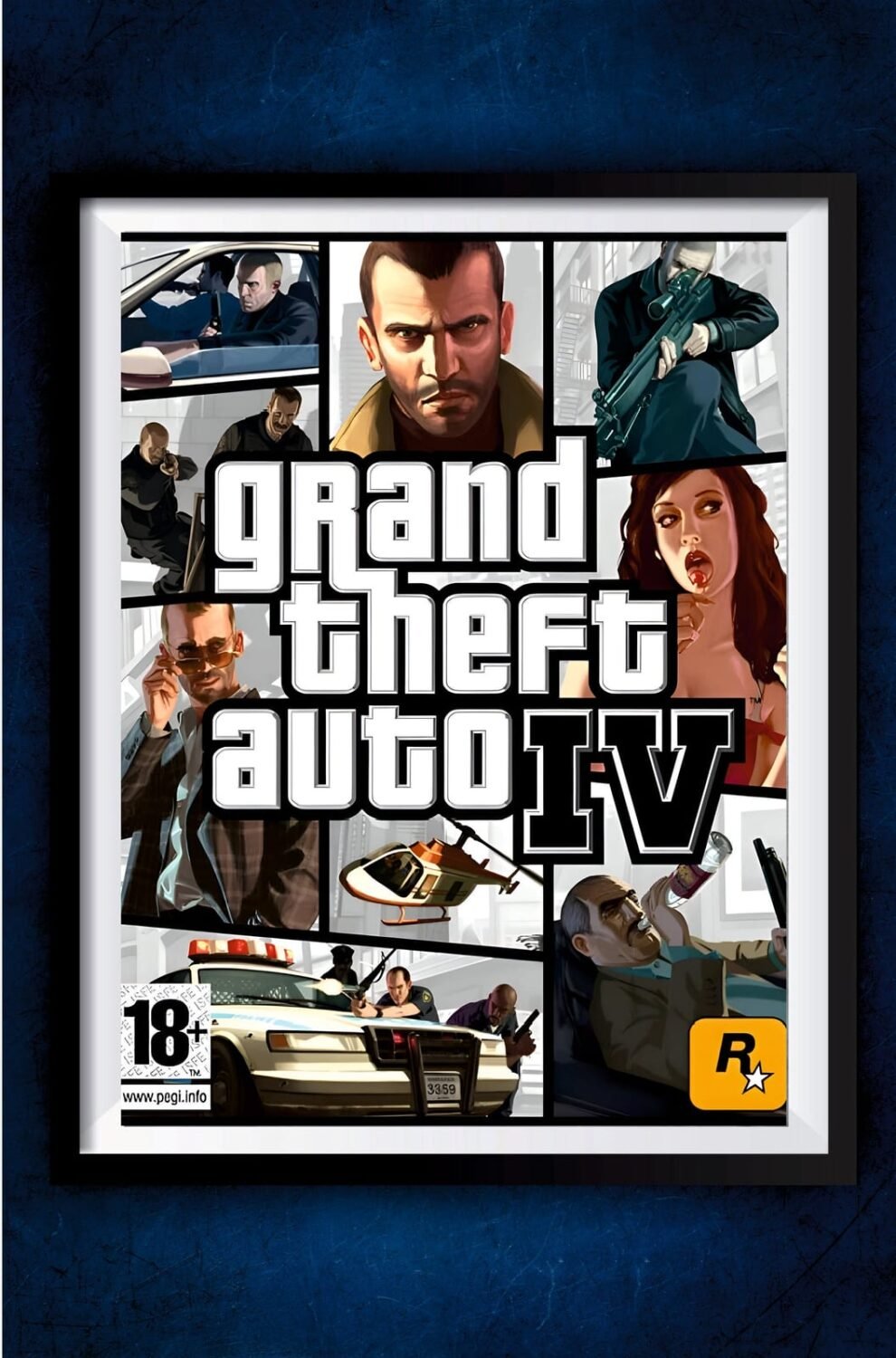 GTA IV Banner Poster
