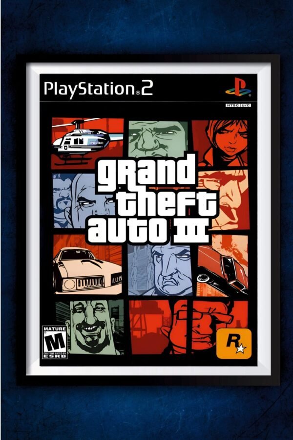 GTA 3 Liberty City Banner Poster