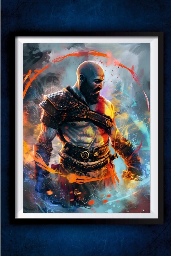 God Of War Kratos #1 Poster