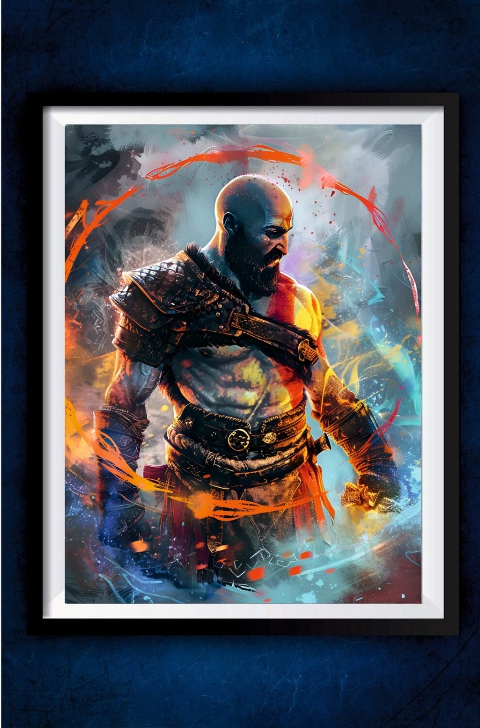 God Of War Kratos #1 Poster