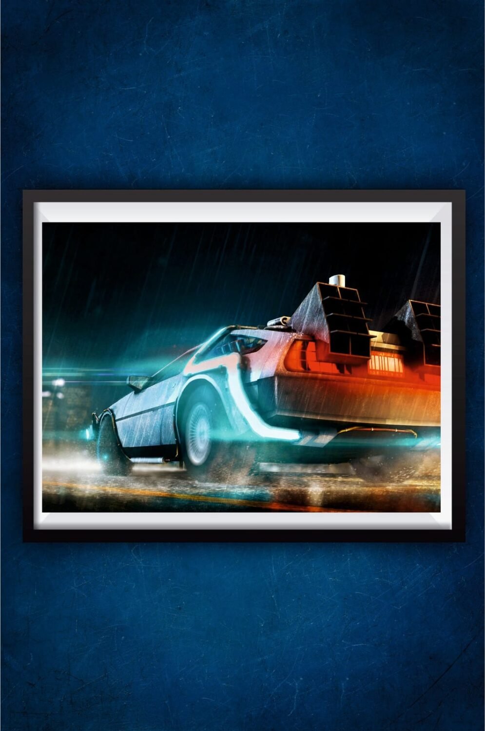 Cyberpunk Car Poster