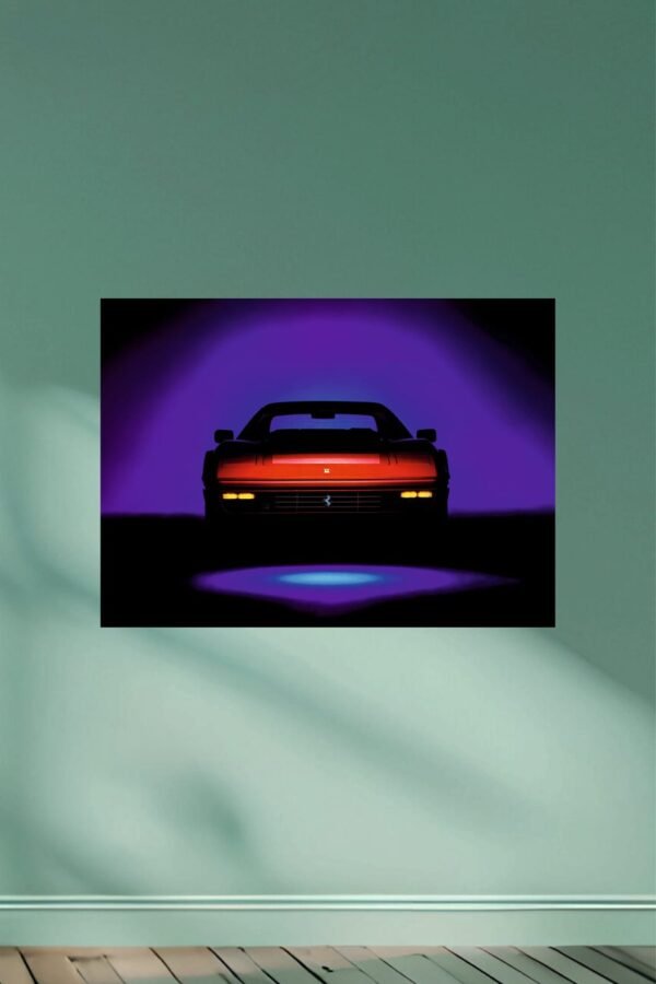 Red Ferrari Poster