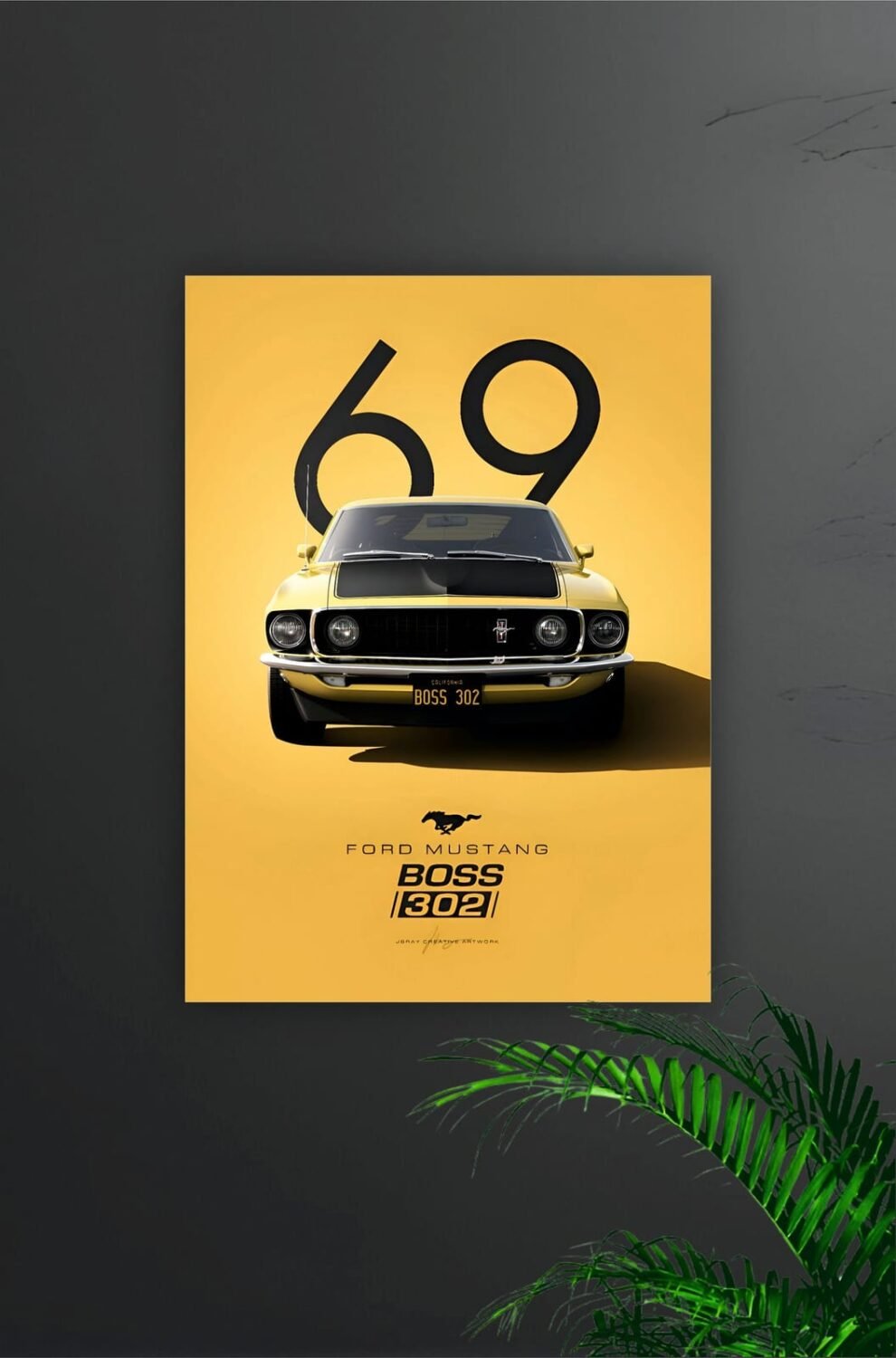 Ford Mustang Boss 302 Poster (2)