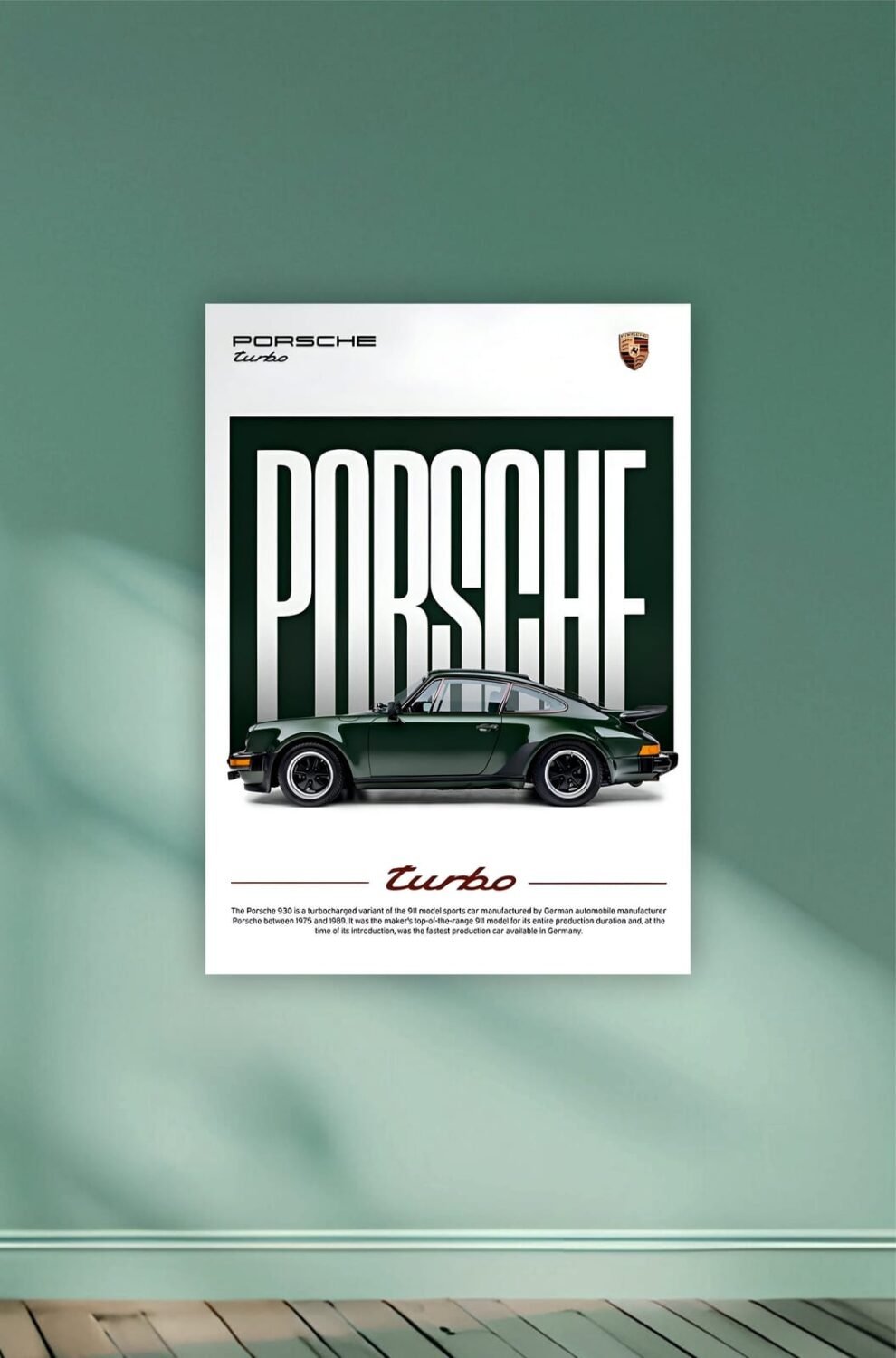 Porsche Turbo 930 Poster