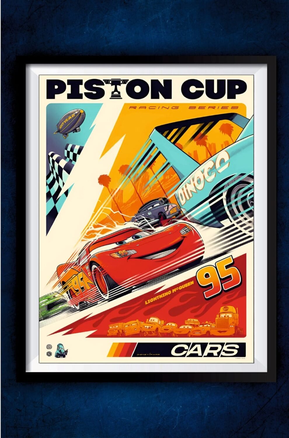 Cars Piston Cup Poster