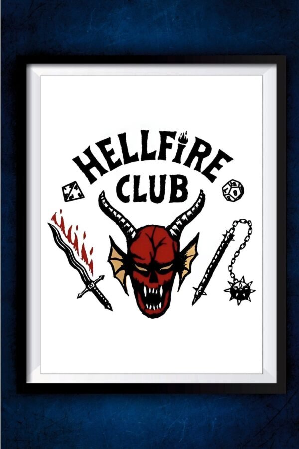 Hellfire Club Logo Poster