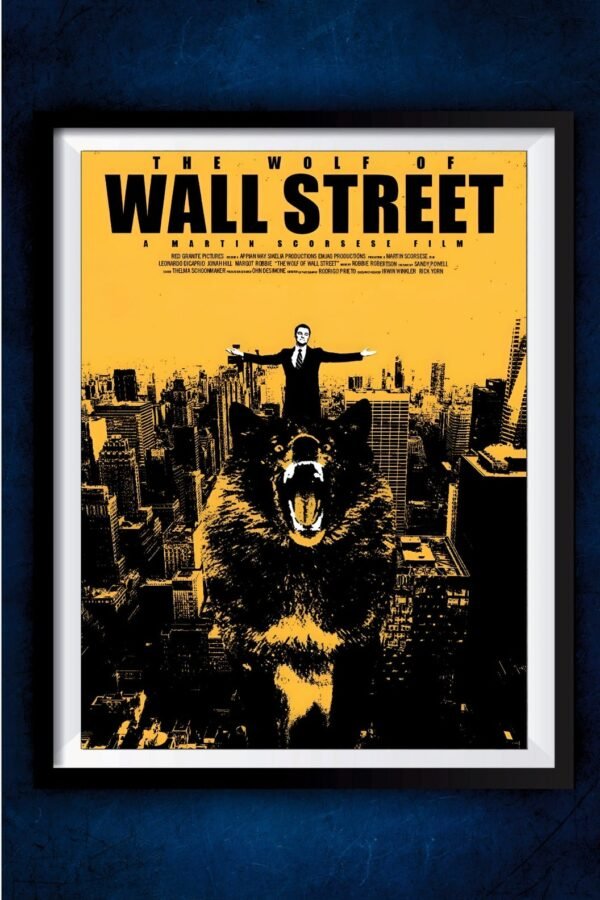 The Wolf Of Wall Street Poster