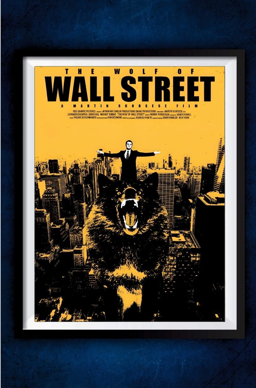 The Wolf Of Wall Street Poster