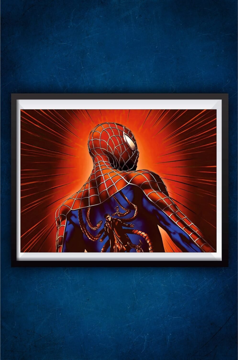 Spiderman Illustrator Poster