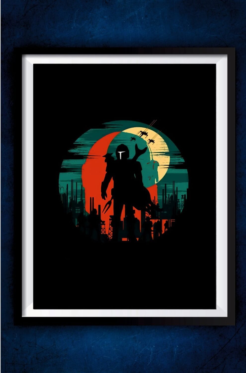 The Mandalorian Minimalist Poster