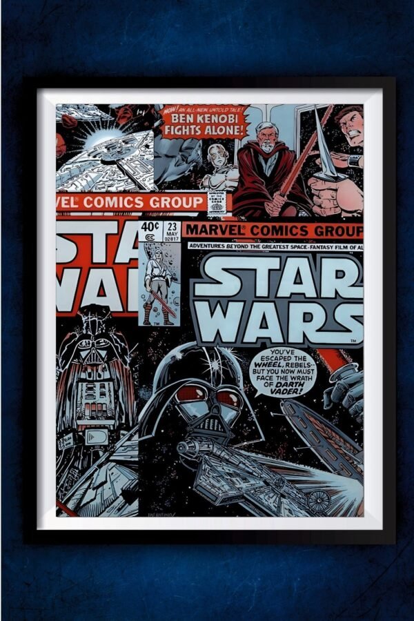 Star War Collage Poster