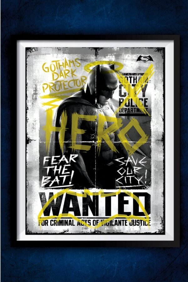Batman Hero Poster