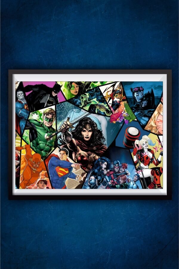 DC all Character Poster