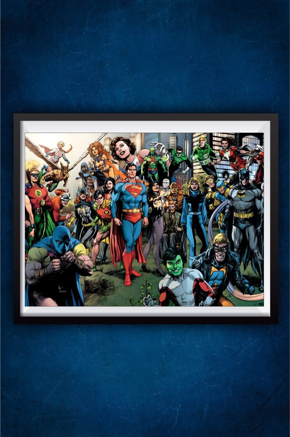 DC all Character Comic Style Poster #2