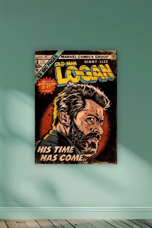 Logan Comic Style Poster