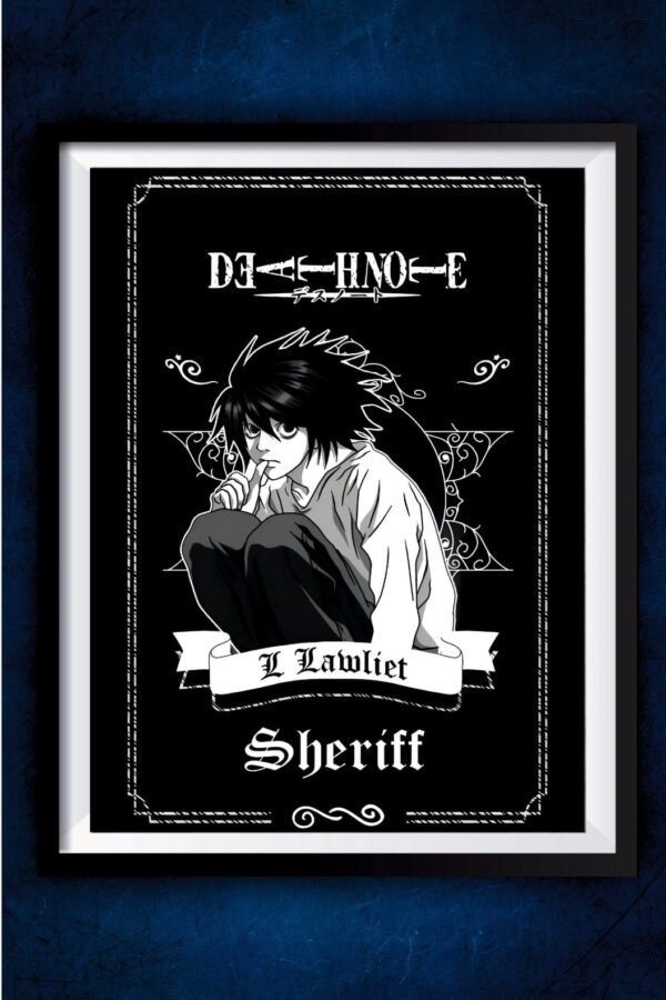 L Death Note Poster #2 (2)