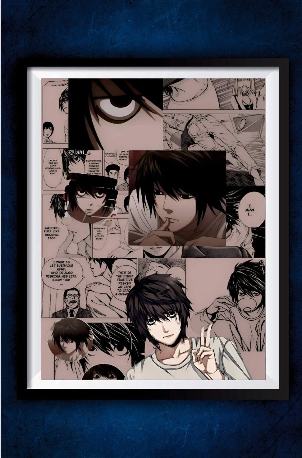 L Death Note Poster #2