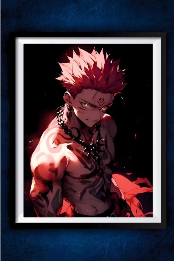 Sukuna in Yugi Poster
