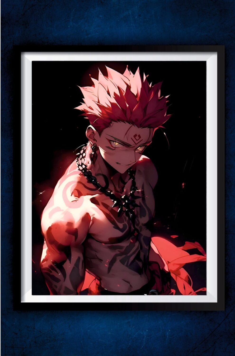 Sukuna in Yugi Poster